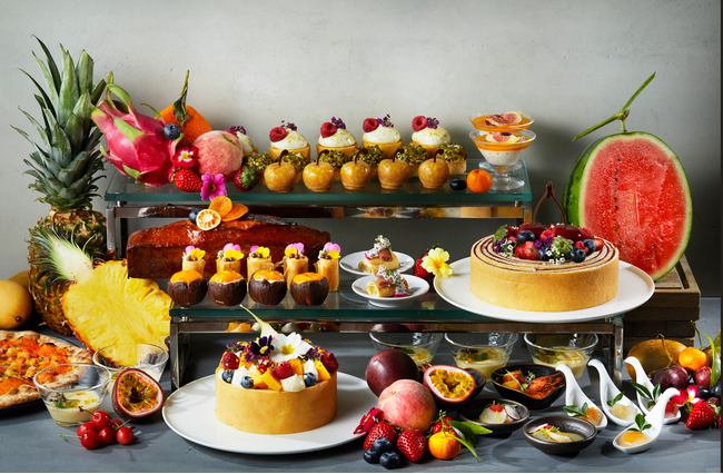 【JWマリオット・ホテル奈良】地元奈良発の堀内果実園とコラボレーションをしたフルーツづくしのブッフェ「トロピカル・フルーツ・ガーデン・ブッフェ」を開催