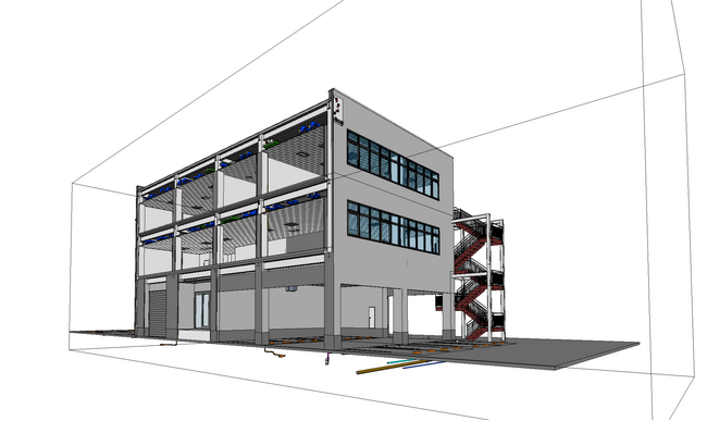 建築BIM加速化事業に基づく施工を初完了、補助金の交付が決定