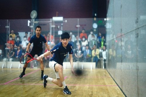 スカッシュ国内最高賞金大会へ協賛、ダイナムCUP PSA SQ-CUBE OPEN 2024
