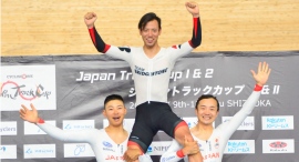 山本哲央選手 国際大会初優勝 ジャパントラックカップⅠ&Ⅱ 山本哲央選手 国際大会初優勝 ジャパントラックカップⅠ&Ⅱ