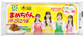青森の魅力を伝えたい！【期間限定】りんご娘コラボパッケージまめちゃん納豆　ごくこつぶ３０ｇ×4個