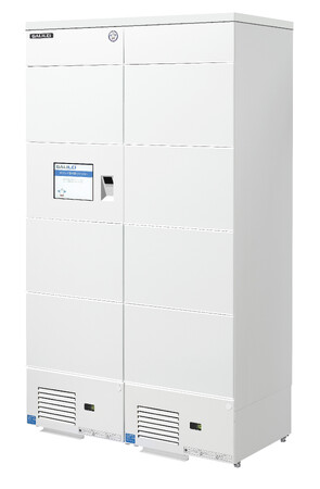 受取用コールドロッカーの半屋外タイプ 発売のお知らせ