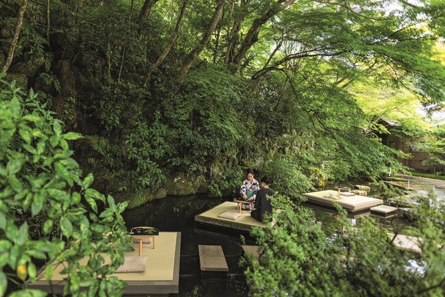 【星のや京都】平安貴族さながらに梶の葉に想いをしたため過ごす「奥嵐山の七夕体験」開催｜期間：2024年7月1～7日、8月1～10日