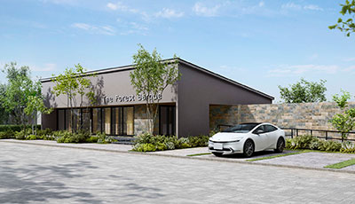 「木」でつくる事業用建築ブランド「The Forest Barque(ザ・フォレスト バーク)」発売～ビッグフレーム構法で木質感ある室内空間を提案～