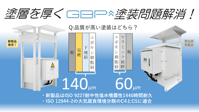 GBP株式会社、太陽光発電用トランスの塩害対策塗装を標準仕様に
