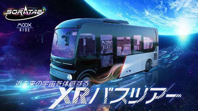 ABALとトヨタ紡織が共同開発した「MOOX-RIDE」を搭載したデジタルコンテンツバスがSusHi Tech TOKYO SHOWCASE PROGRAMで公開されます