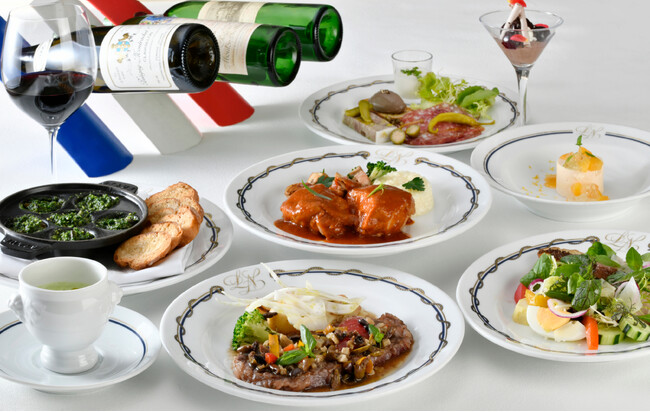 【ホテルニューグランド】フランスの伝統料理を旅するように味わう初夏のランチ「美食めぐり～フランス郷土料理フェア～」（パノラミックレストラン ル・ノルマンディ）