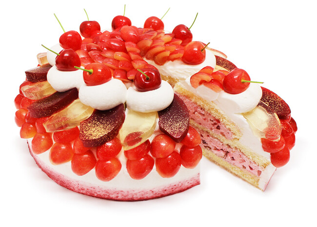 カフェコムサは毎月22日がショートケーキの日！5月はさくらんぼのショートケーキが登場