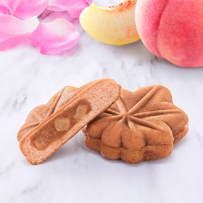 福山市限定の新しいもみじ饅頭「薔薇とピーチもみじ」が新発売！広島菓子処にしき堂より