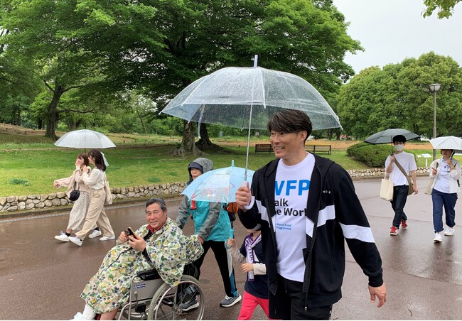 ～途上国の子どもたちに学校給食を支援　参加型チャリティーイベント～元阪神の糸井嘉男さんと歩く！「WFPウォーク・ザ・ワールド大阪」で1,773人が飢餓ゼロを目ざす