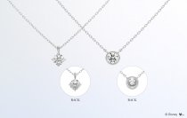 ディズニーの新しいライフスタイルライン「さりげなミッキー」ダイヤモンドや宝石が選べる新作ネックレス ケイウノから6月7日（金）発売