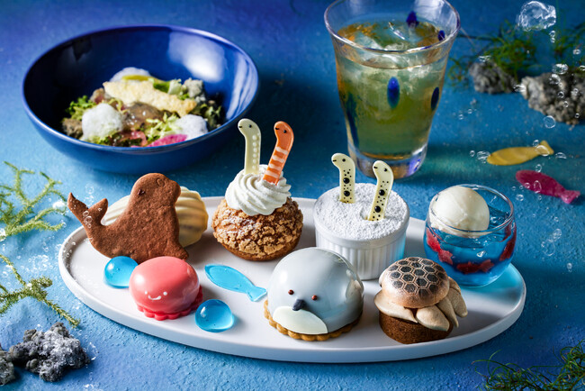 すみだ水族館と初のコラボレーションアフタヌーンティーが登場！ハイアット セントリック 銀座 東京 × すみだ水族館「すみだ水族館コラボアフタヌーンティー」7月1日（月）～9月30日（月）