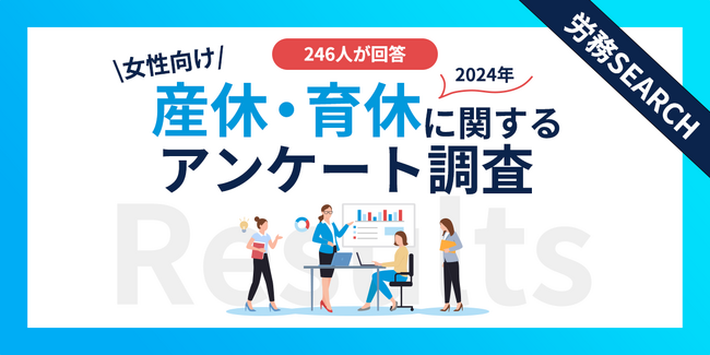 83.3%が産休・育休からの職場復帰に「不安があった」｜女性の産休・育休に関するアンケート調査結果
