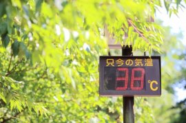 只今の気温