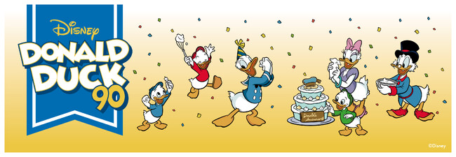 【DONALD DUCK 90TH ANNIVERSARY】E-COMEGROUPより90周年をお祝いした「ドナルドダック」のスペシャルアイテムが登場！
