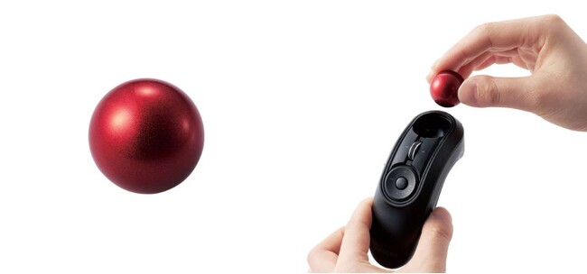 快適な操作に最適なコーティング層の厚みと色を採用！エレコム製直径25mmサイズのトラックボール用交換ボールを新発売