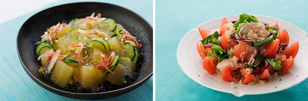 サラダショップ【Salad Cafe】 夏季限定の新商品を2品発売