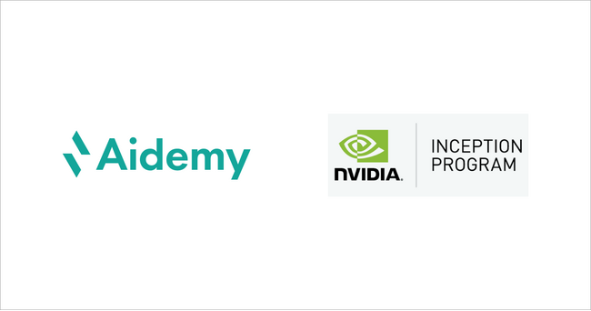 東大発AIスタートアップのアイデミー、「NVIDIA Inception Program」のパートナー企業に認定