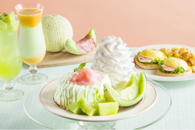 Eggs ’n Things「生ハムメロン×パンケーキ」意外な美味しさのコラボ！「生ハムメロンのパンケーキ」「生ハムとモッツァレラチーズのエグスンベネディクト」6月3日（月）～7月2日（火）まで販売