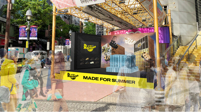 最高の夏の日常を楽しませる、ドクターマーチンのスペシャルイベント「MADE FOR SUMMER」が2024年5月25日(土) SHIBUYA109エントランススペースで開催！