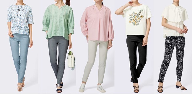 【ニトリのアパレルブランドＮ+】人気のマジックベルトストレッチパンツに夏仕様が登場！接触冷感とUVカットで快適に