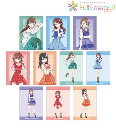 劇場版アニメ『i☆Ris the Movie - Full Energy!! -』のトレーディングブロマイドなどの受注開始！アニメ・漫画のオリジナルグッズを販売する「AMNIBUS」にて