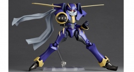 不動遊星の「ジャンク」デッキの中でも数多くのデュエルを闘い抜いてきたエースモンスター、ジャンク・ウォリアーが可動フィギュアに！