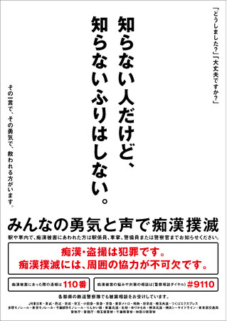 痴漢撲滅キャンペーンの実施について
