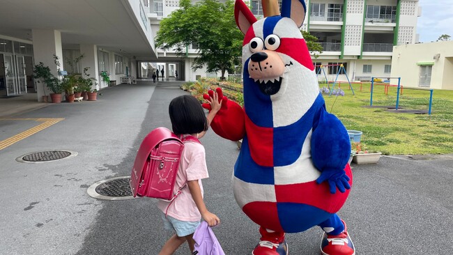 ゴーディーによるあいさつ運動(24年度5月)実施のご報告