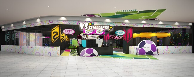 バンダイナムコアミューズメントのスポーツエンターテインメント　海外施設のプロデュースを開始　第1号店はインドネシア「VS CHALLENGE」をプロデュース