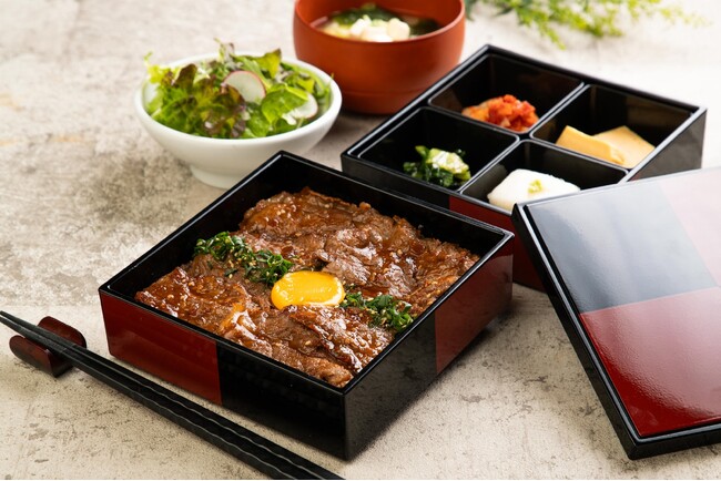 【6月限定ランチ】梅雨時期のスタミナ補給に。蔵王牛の焼肉を贅沢に詰め込んだ『山形産蔵王牛の焼肉御重』販売 ～銀座バグースプレイス～