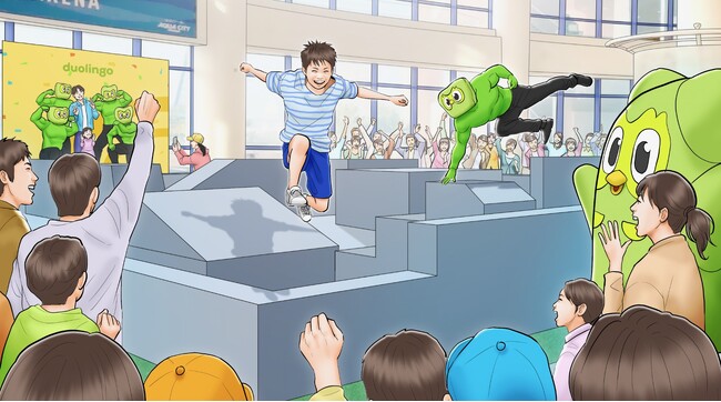 パルクール選手から逃げ切れるか！？5月26日（日）アクアシティお台場にて “#Duo鬼ごっこ”開催！ “リマインドの鬼” Duoが、マッチョになってあなたを本当に追いかける！