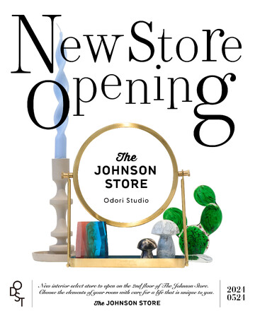 【札幌大通に新たなインテリアシーン】The JOHNSON STORE Odori Studio オープンのお知らせ