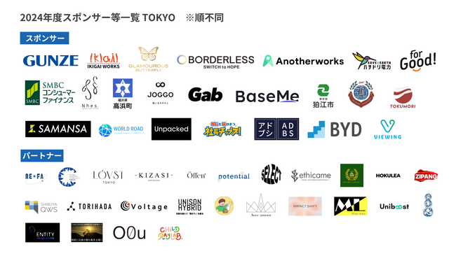 【全スポンサー/パートナーが決定！】日本最大級のエシカルの祭典「エシカルエキスポ2024 TOKYO」が5/25-26の2Daysで開催！全国から1万人のZ世代が渋谷に大集結！