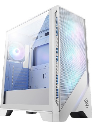 MSI、ATXマザーボード対応のホワイトPCケース「MAG FORGE 320R AIRFLOW WHITE」を発売
