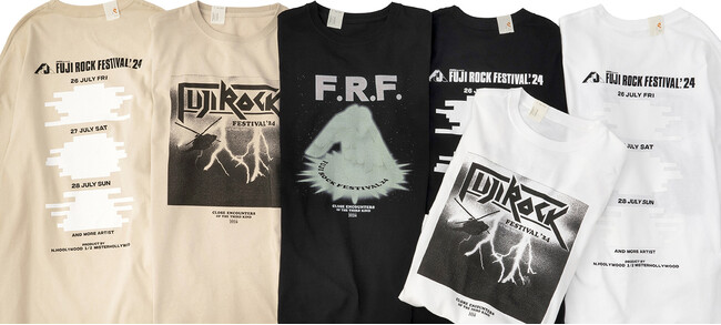 FUJI ROCK FESTIVAL'24｜ 新作グッズ！N.HOOLYWOODをデザインパートナーに迎えたフジコレ'24完成！