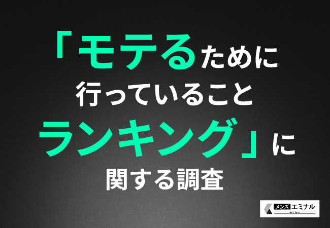 「モテるために行っていることランキング」に関する調査｜外見・内面どちらも重要が8割以上！見た目の向上には7割以上が「脱毛が必要」その理由とは？