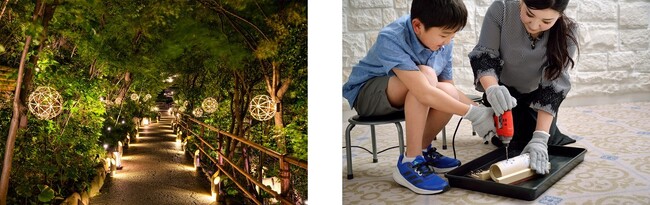 【ホテル椿山荘東京】日本発 “竹あかり”総合プロデュース集団「CHIKAKEN」とコラボレーション サステナブル素材としても注目！幻想的な「竹あかり」が 楽しめる演出を 9 月 12 日まで開催