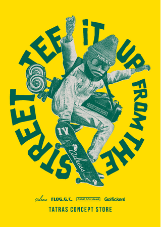 TATRAS CONCEPT STORE⻘山店にて、ゴルフイベント“Tee it up from the street!!” HOLE4を開催致します