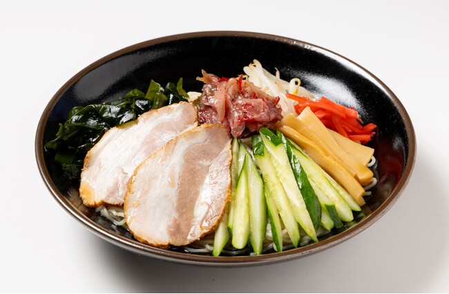【九州筑豊ラーメン】＜夏季限定＞今年は一味違う！黒酢で”さっぱり”夏バテ対策！「冷やし中華」、ネギたっぷり塩レモンダレ！「ねぎ塩レモン餃子」を販売