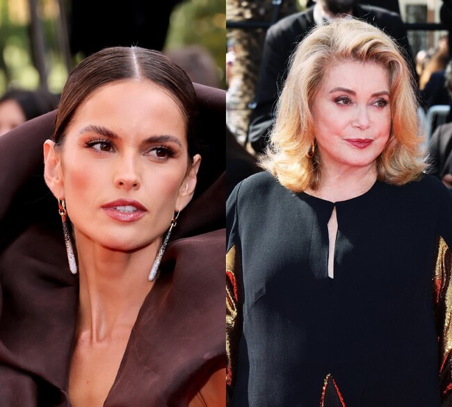 カトリーヌ・ドヌーヴとイザベル・グラールがポメラートのジュエリーをまとい第77回カンヌ国際映画祭に登場