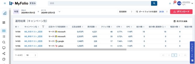 リードプラス、「MyFolio」を強化。Microsoft広告に対応し、「通話追跡機能」も実装
