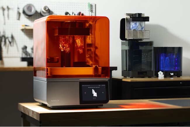 新型3Dプリンター【Form 4】革新的技術LFDテクノロジーでほぼ全ての造形が2時間以内で完了