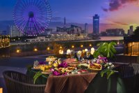 「リーベルホテル大阪」国産牛ローストビーフと夏の味覚で彩るサマーリゾート ディナー＆スイーツブッフェを6月1日より開催！アメリカンチェリー、メロンが主役の夏パフェ2種も登場！