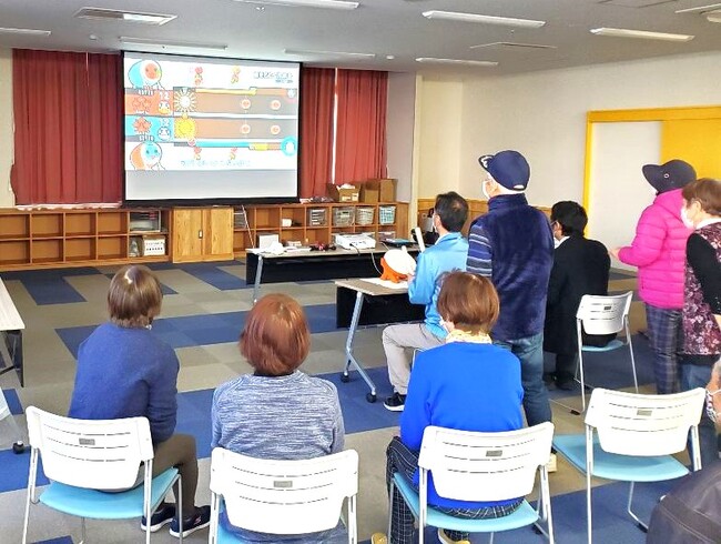 高齢者向けeスポーツ体験会