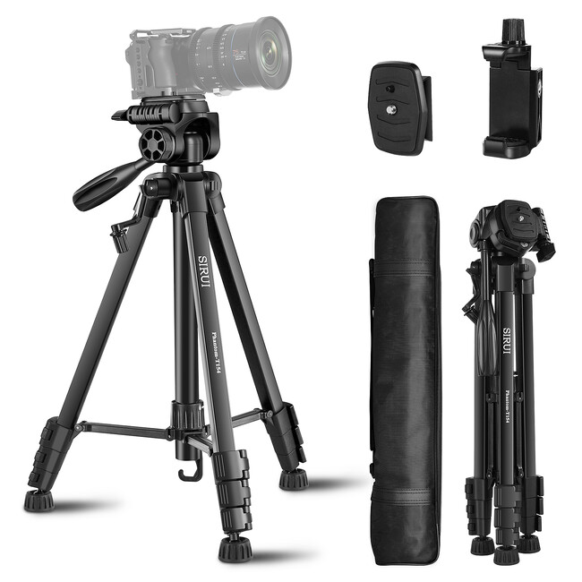 【新製品のお知らせ】Phantom シリーズ T154 電話クランプ付き コンパクト カメラ三脚 Phantom-T154