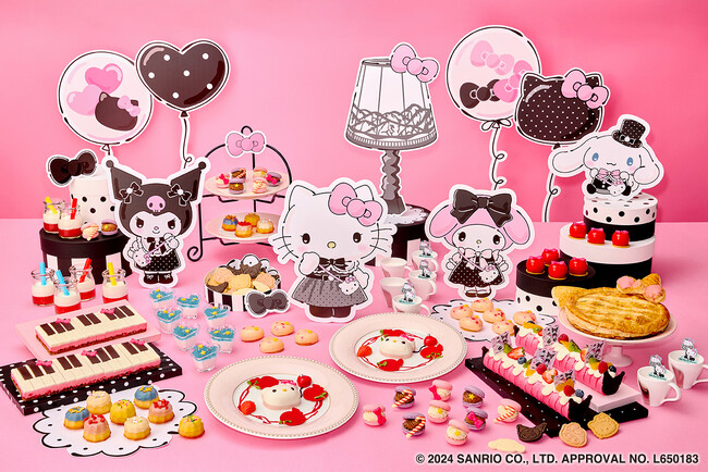 ハローキティ誕生50周年を祝うサンリオキャラクターズスイーツビュッフェ