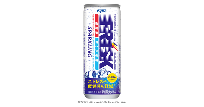 世界初※！ FRISK炭酸飲料強刺激と冷涼感が体感できる新感覚のリフレッシュドリンク「FRISK SPARKLING（フリスク スパークリング）」を新発売！