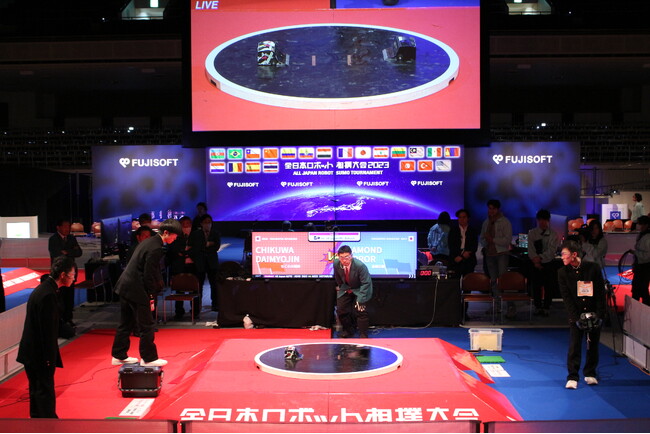「全日本ロボット相撲大会2024」開催　横綱を目指すロボット力士達の熱い戦いが始まる