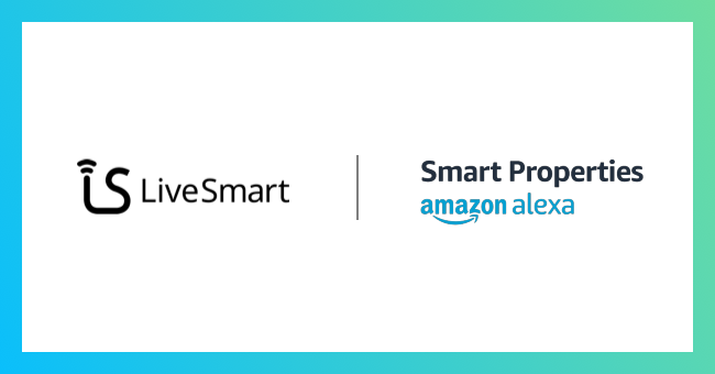 LiveSmart、Amazon「Alexa Smart Properties」のソリューションプロバイダに